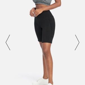 Black BEBE Sport Athletic Shorts. NWT!